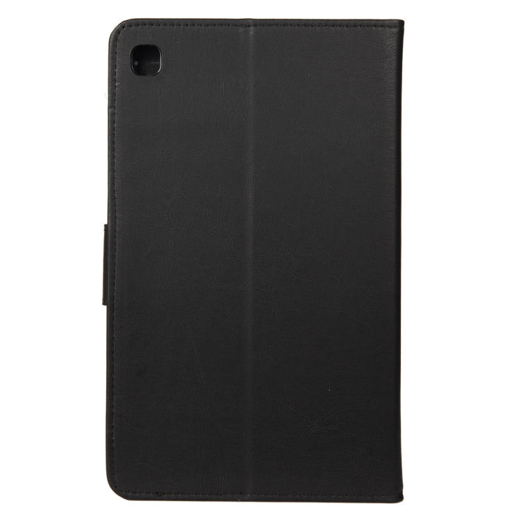 Custodia in pelle a vibrazione orizzontale con motivo a fiore di farfalla con supporto, fessure per carte e portafoglio, For Samsung Galaxy Tab A7 Lite / T220, For Samsung Galaxy Tab S6 Lite / P610