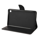 Custodia in pelle a vibrazione orizzontale con motivo a fiore di farfalla con supporto, fessure per carte e portafoglio, For Samsung Galaxy Tab A7 Lite / T220, For Samsung Galaxy Tab S6 Lite / P610