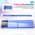 Semplice custodia antiurto in acrilico trasparente + TPU all-inclusive, For Samsung Galaxy Z Flip3 5G