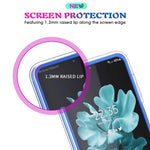 Semplice custodia antiurto in acrilico trasparente + TPU all-inclusive, For Samsung Galaxy Z Flip3 5G