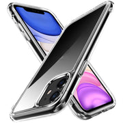 Custodia protettiva antiurto trasparente in TPU + PC, For iPhone 11, For iPhone 11 Pro, For iPhone 11 Pro Max, For iPhone 12 Pro Max, For iPhone 12 Pro, For iPhone 12