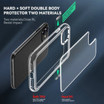 Custodia trasparente in TPU e PC per iPhone 11