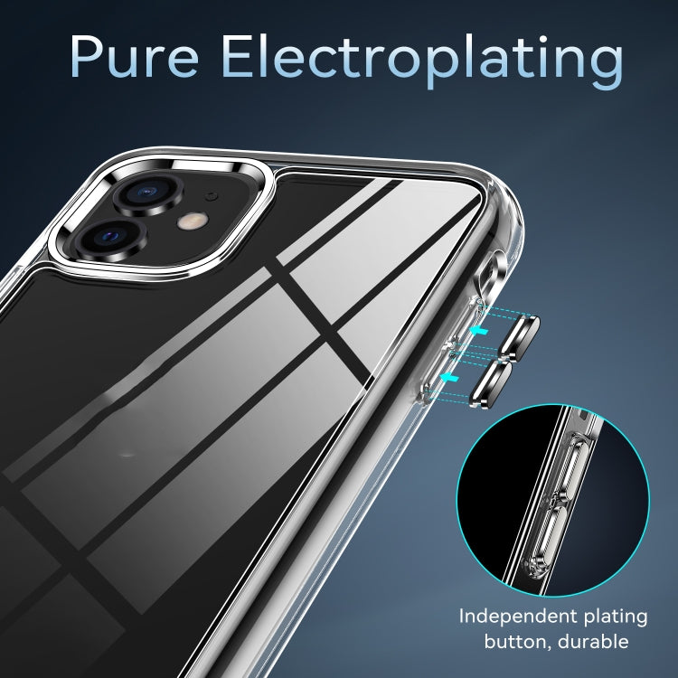 Custodia trasparente in TPU e PC per iPhone 11