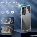 Custodia protettiva antiurto trasparente in TPU + PC, For Samsung Galaxy S21 Ultra 5G, For Samsung Galaxy A12, For Samsung Galaxy A32 5G, For Samsung Galaxy S21 5G, For Samsung Galaxy S21 FE, For Samsung Galaxy S21+ 5G