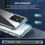 Custodia protettiva antiurto trasparente in TPU + PC, For Samsung Galaxy S21 Ultra 5G, For Samsung Galaxy A12, For Samsung Galaxy A32 5G, For Samsung Galaxy S21 5G, For Samsung Galaxy S21 FE, For Samsung Galaxy S21+ 5G
