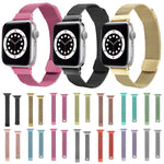 Cinturino di ricambio Milano a doppia sezione a vita piccola per la serie Apple Watch, 7 45mm / 6 & SE & 5 & 4 44mm / 3 & 2 & 1 42mm