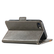 CustodiaNeo Business Custodia in pelle PU con doppia fibbia magnetica con giunzione orizzontale con supporto, slot per carte e portafoglio, For iPhone 6, For iPhone 7 / 8 / SE(2020), For iPhone 13, For iPhone 13 Pro Max