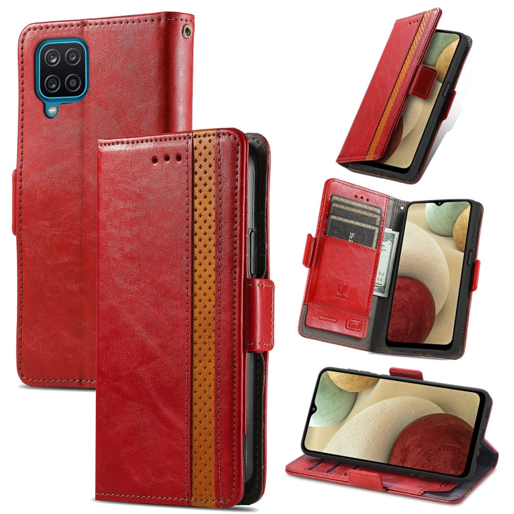 CustodiaNeo Business Custodia in pelle PU con doppia fibbia magnetica con giunzione orizzontale con supporto, slot per carte e portafoglio, For Samsung Galaxy A12, For Samsung Galaxy S21+ 5G, For Samsung Galaxy S21 5G