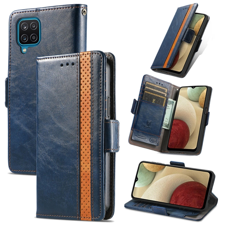 CustodiaNeo Business Custodia in pelle PU con doppia fibbia magnetica con giunzione orizzontale con supporto, slot per carte e portafoglio, For Samsung Galaxy A12, For Samsung Galaxy S21+ 5G, For Samsung Galaxy S21 5G