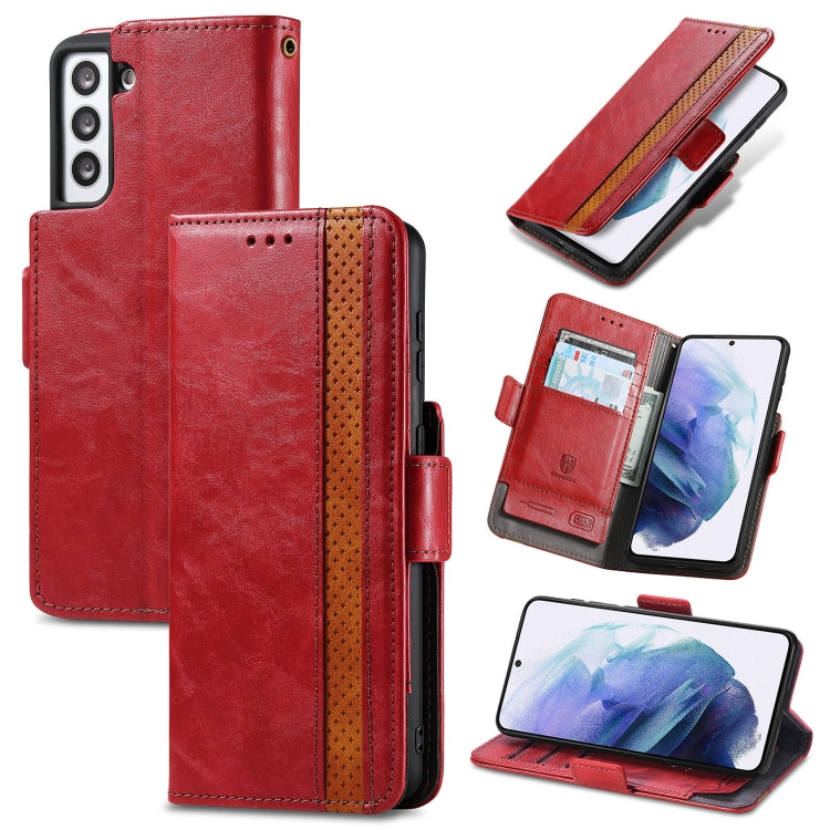 CustodiaNeo Business Custodia in pelle PU con doppia fibbia magnetica con giunzione orizzontale con supporto, slot per carte e portafoglio, For Samsung Galaxy A12, For Samsung Galaxy S21+ 5G, For Samsung Galaxy S21 5G