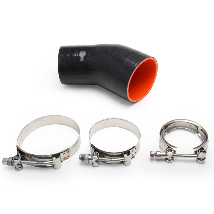 Kit tubo di aspirazione turbo da 50 mm modificato per auto per BMW N54 E88 E90, JQG1006-BK