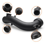 Kit tubo di aspirazione turbo da 50 mm modificato per auto per BMW N54 E88 E90, JQG1006-BK