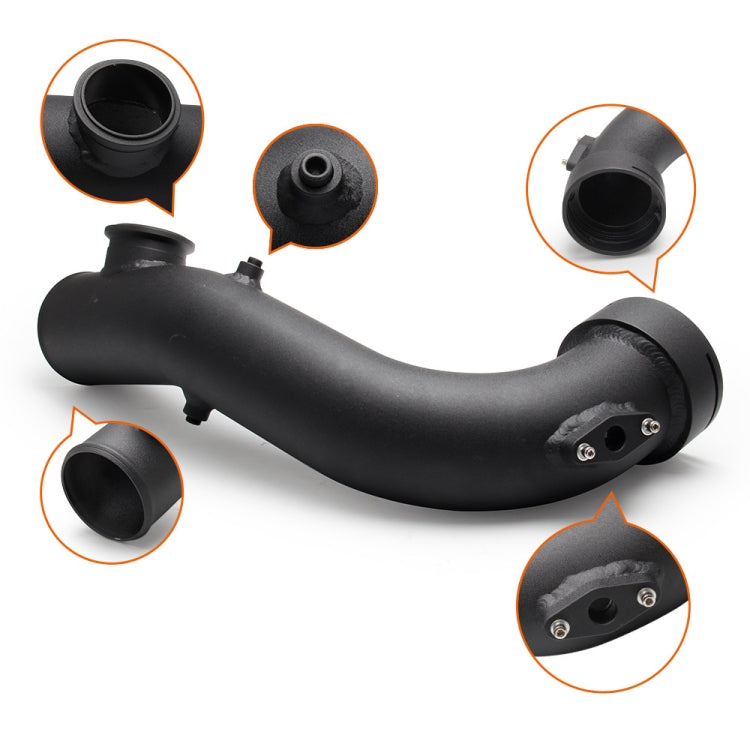 Kit tubo di aspirazione turbo da 50 mm modificato per auto per BMW N54 E88 E90, JQG1006-BK