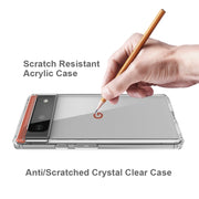 TPU antiurto antigraffio + custodia protettiva in acrilico, For Google Pixel 6, For Google Pixel 6 Pro, For Xiaomi Redmi K40 / Poco F3