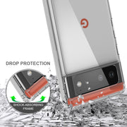 TPU antiurto antigraffio + custodia protettiva in acrilico, For Google Pixel 6, For Google Pixel 6 Pro, For Xiaomi Redmi K40 / Poco F3