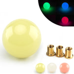 Pomello del cambio luminoso rotondo universale per auto con adattatori, SK-1042
