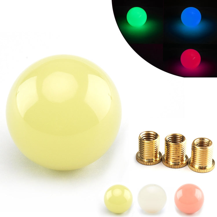 Pomello del cambio luminoso rotondo universale per auto con adattatori, SK-1042
