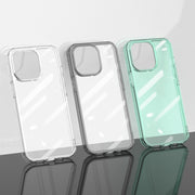 TPU antiurto + custodia protettiva in vetro su un lato, For iPhone 13 mini, For iPhone 13, For iPhone 13 Pro, For iPhone 13 Pro Max