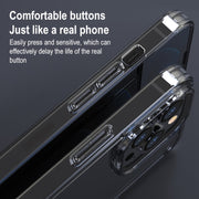 TPU antiurto + custodia protettiva in vetro su un lato, For iPhone 13 mini, For iPhone 13, For iPhone 13 Pro, For iPhone 13 Pro Max