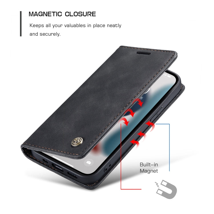 Custodia portafoglio in pelle con slot carte per iPhone 13