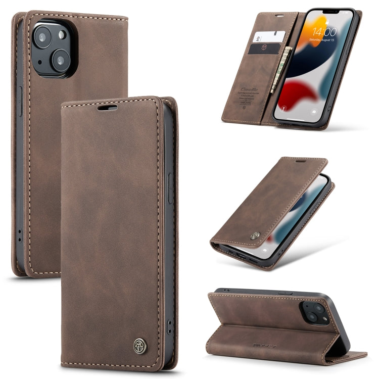 Custodia portafoglio in pelle con slot carte per iPhone 13
