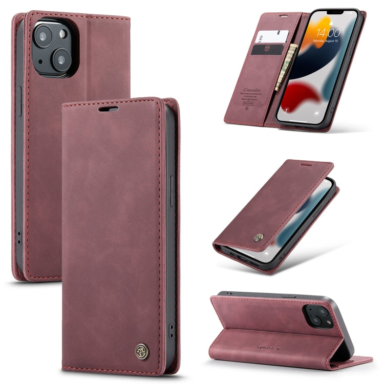 Custodia portafoglio in pelle con slot carte per iPhone 13