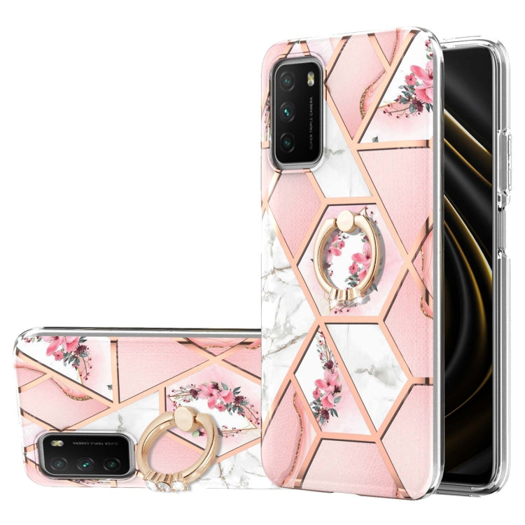 Custodia in TPU con motivo floreale compatibile Xiaomi