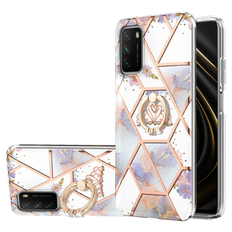 Custodia in TPU con motivo floreale compatibile Xiaomi