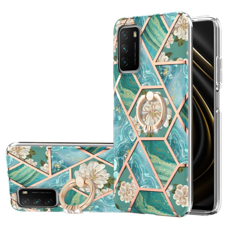 Custodia in TPU con motivo floreale compatibile Xiaomi
