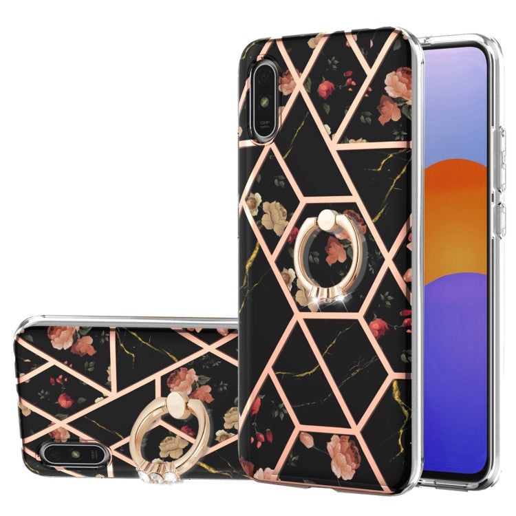 Custodia in TPU con motivo floreale compatibile Xiaomi