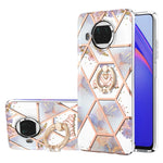 Custodia in TPU con motivo floreale compatibile Xiaomi