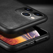 Custodia TPU e pelle SULADA per iPhone 11 Pro