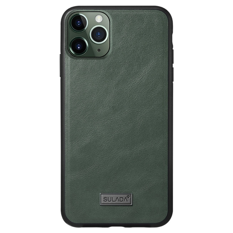 Custodia TPU e pelle SULADA per iPhone 11 Pro