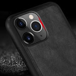 Custodia TPU e pelle per iPhone 11, 11 Pro, 11 Pro Max
