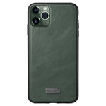 Custodia TPU e pelle per iPhone 11, 11 Pro, 11 Pro Max