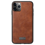 Custodia TPU e pelle per iPhone 11, 11 Pro, 11 Pro Max