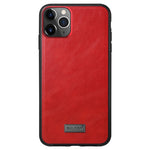 Custodia TPU e pelle per iPhone 11, 11 Pro, 11 Pro Max