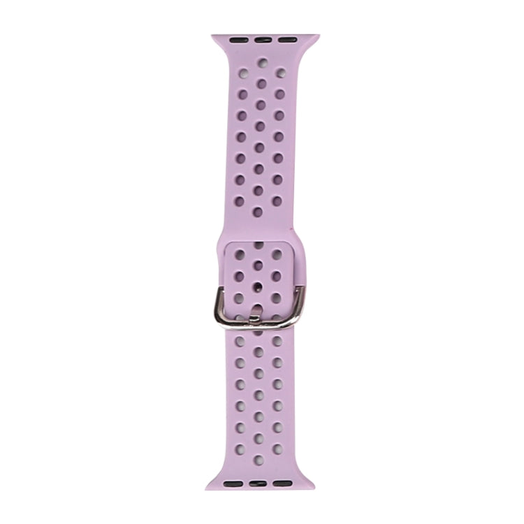 Cinturino di ricambio in silicone per Apple Watch Series, 7 45mm / 6 & SE & 5 & 4 44mm / 3 & 2 & 1 42mm
