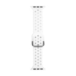 Cinturino di ricambio in silicone per Apple Watch Series, 7 45mm / 6 & SE & 5 & 4 44mm / 3 & 2 & 1 42mm