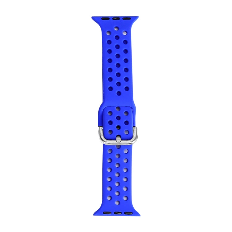Cinturino di ricambio in silicone per Apple Watch Series, 7 45mm / 6 & SE & 5 & 4 44mm / 3 & 2 & 1 42mm