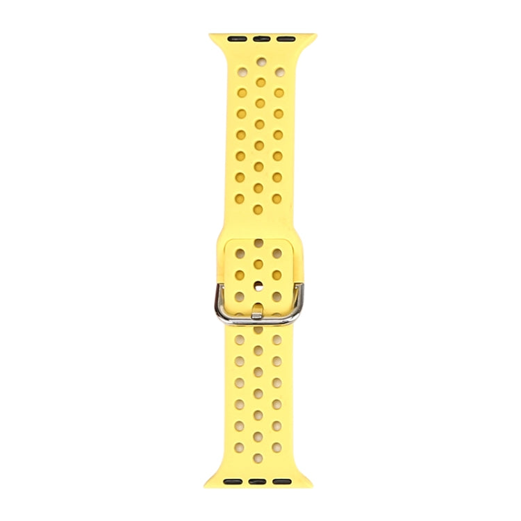 Cinturino di ricambio in silicone per Apple Watch Series, 7 45mm / 6 & SE & 5 & 4 44mm / 3 & 2 & 1 42mm