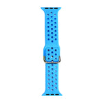Cinturino di ricambio in silicone per Apple Watch Series, 7 45mm / 6 & SE & 5 & 4 44mm / 3 & 2 & 1 42mm