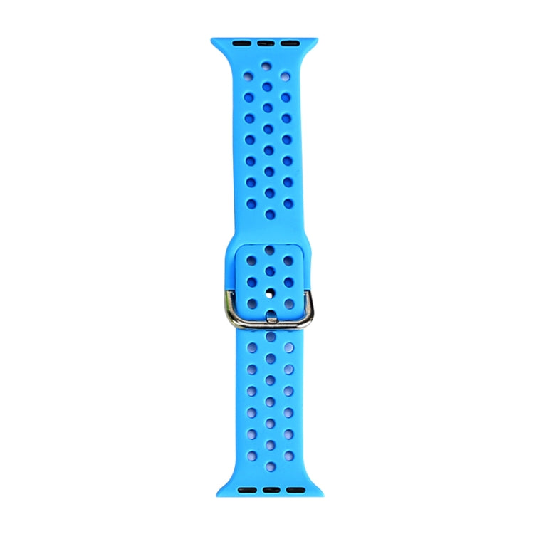 Cinturino di ricambio in silicone per Apple Watch Series, 7 45mm / 6 & SE & 5 & 4 44mm / 3 & 2 & 1 42mm