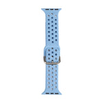 Cinturino di ricambio in silicone per Apple Watch Series, 7 45mm / 6 & SE & 5 & 4 44mm / 3 & 2 & 1 42mm
