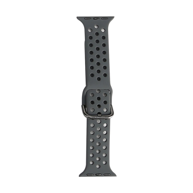 Cinturino di ricambio in silicone per Apple Watch Series, 7 45mm / 6 & SE & 5 & 4 44mm / 3 & 2 & 1 42mm