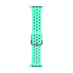 Cinturino di ricambio in silicone per Apple Watch Series, 7 41mm / 6 & SE & 5 & 4 40mm / 3 & 2 & 1 38mm