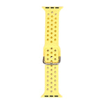 Cinturino di ricambio in silicone per Apple Watch Series, 7 41mm / 6 & SE & 5 & 4 40mm / 3 & 2 & 1 38mm