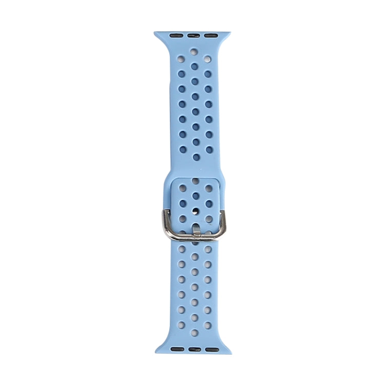 Cinturino di ricambio in silicone per Apple Watch Series, 7 41mm / 6 & SE & 5 & 4 40mm / 3 & 2 & 1 38mm