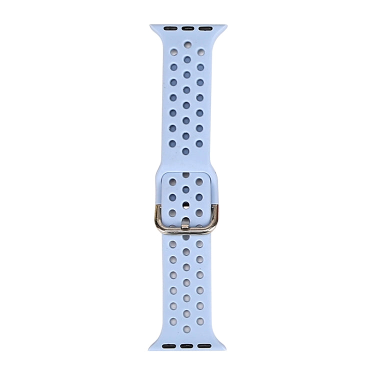 Cinturino di ricambio in silicone per Apple Watch Series, 7 41mm / 6 & SE & 5 & 4 40mm / 3 & 2 & 1 38mm