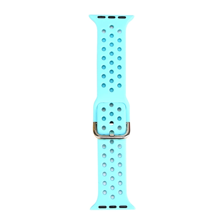 Cinturino di ricambio in silicone per Apple Watch Series, 7 41mm / 6 & SE & 5 & 4 40mm / 3 & 2 & 1 38mm